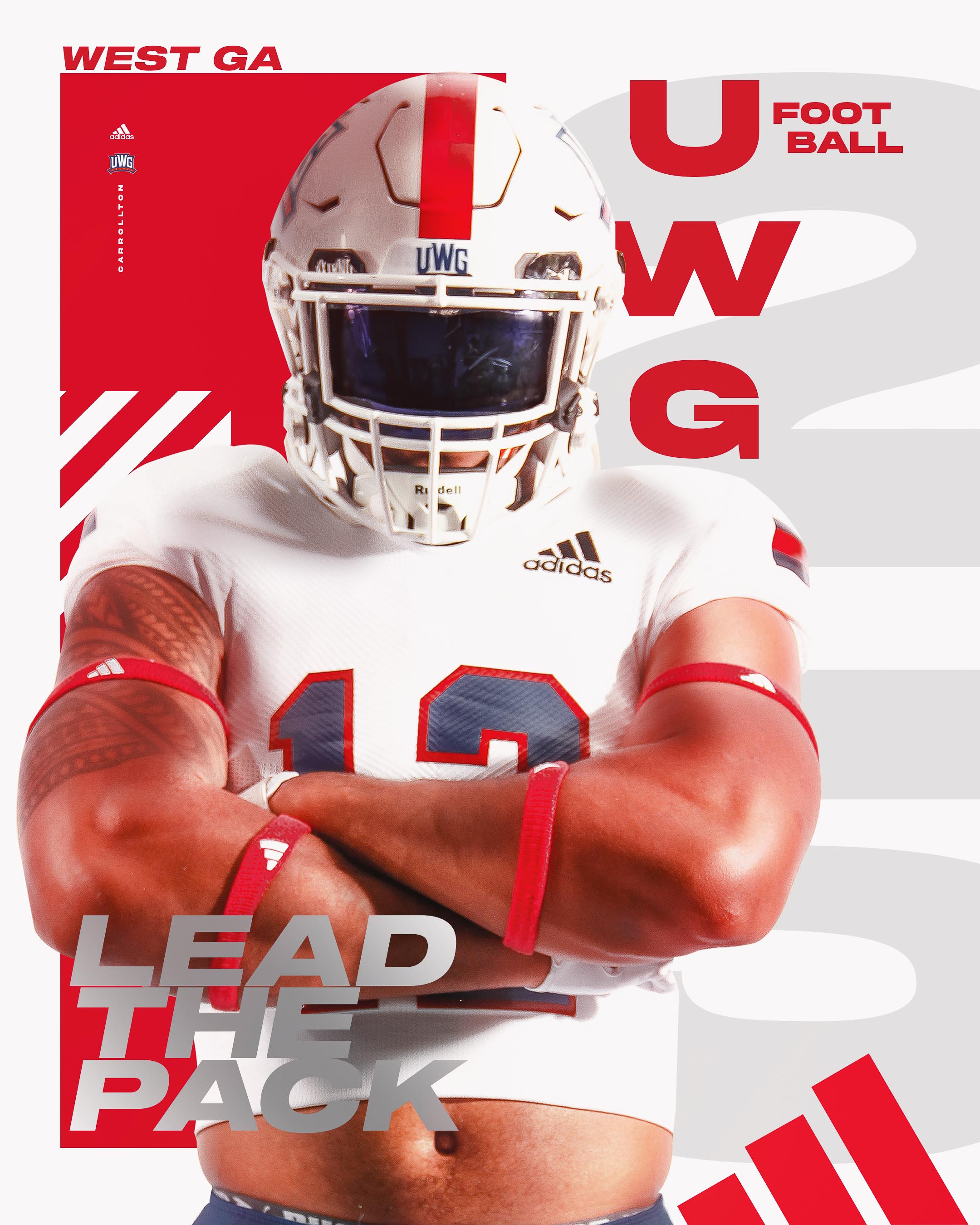UWG Football recruiting graphic